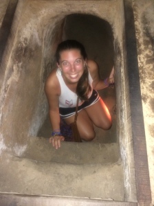 6 meters underground and just a little freaked out!